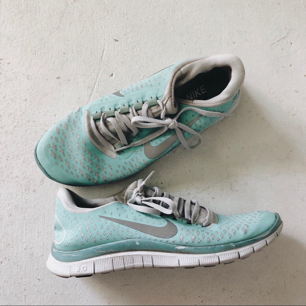 Tiffany Blue Nike Free’s